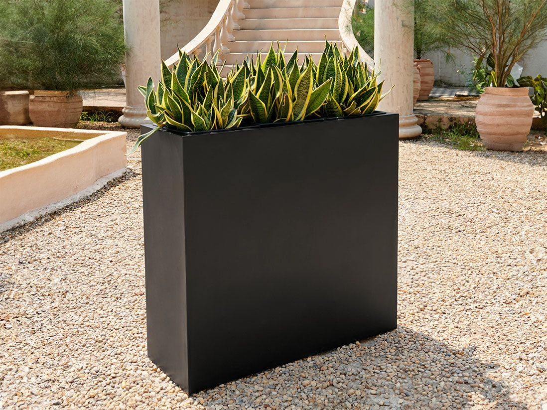 Rectangular Tall Planter Box (Set of 2) – Pottery & Beyond
