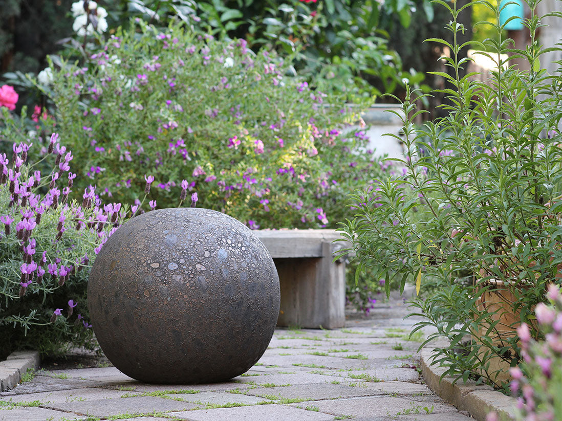 Outdoor Decorative Sphere Vintage 19.5"